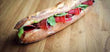 sandwich coppa grillé, cheddar, salade ,tomates et pesto basilic